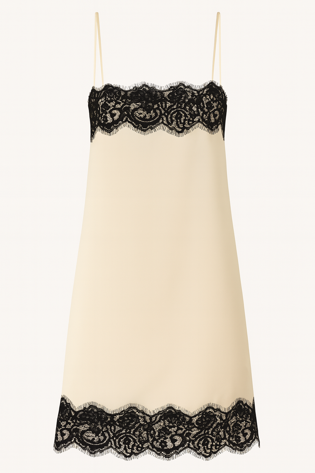 Silhouette Noir Satin Dress